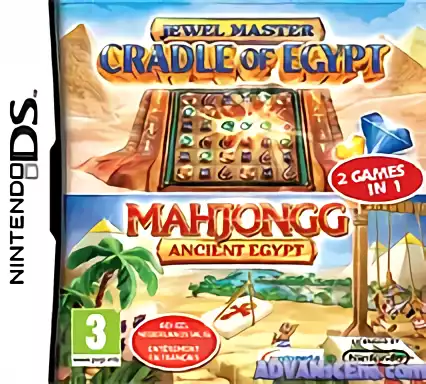 Image n° 1 - box : Jewel Master - Cradle of Egypt - Mahjongg - Ancient Egypt (2 Games in 1)